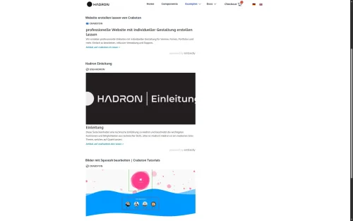 Embedded pages